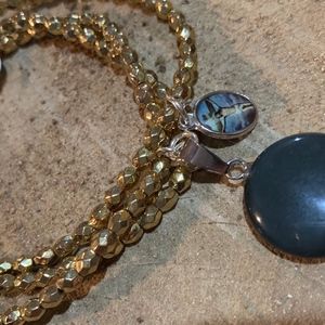 Black Healing Quartz Bracelet